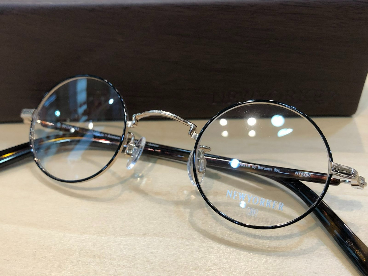 ニューヨーカーNY6288クラシックテイスト満載丸メガネです。 | 飯塚