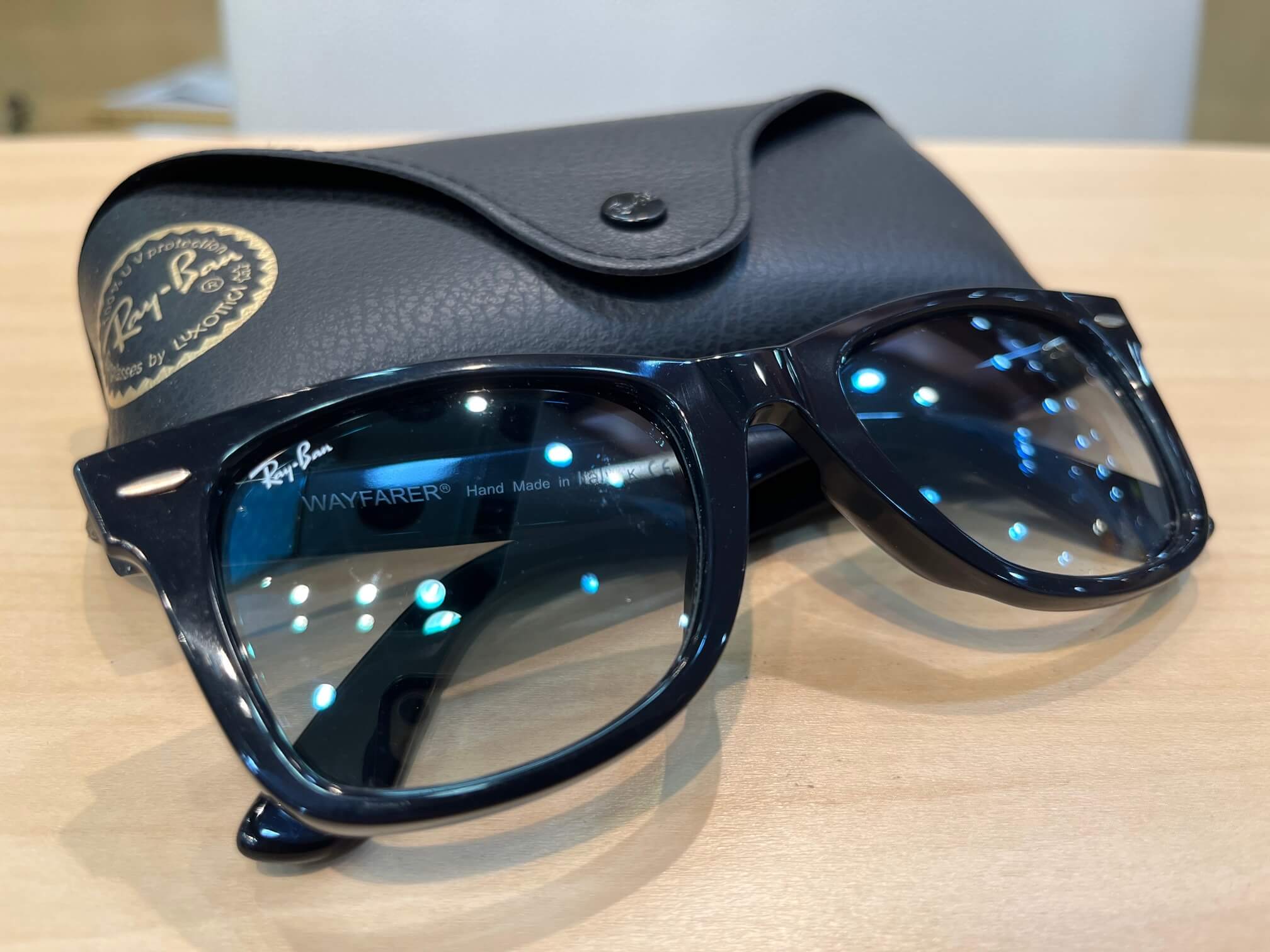 Ray-Ban レイバン クラブマスター サングラス 丸い金属ですイタリア