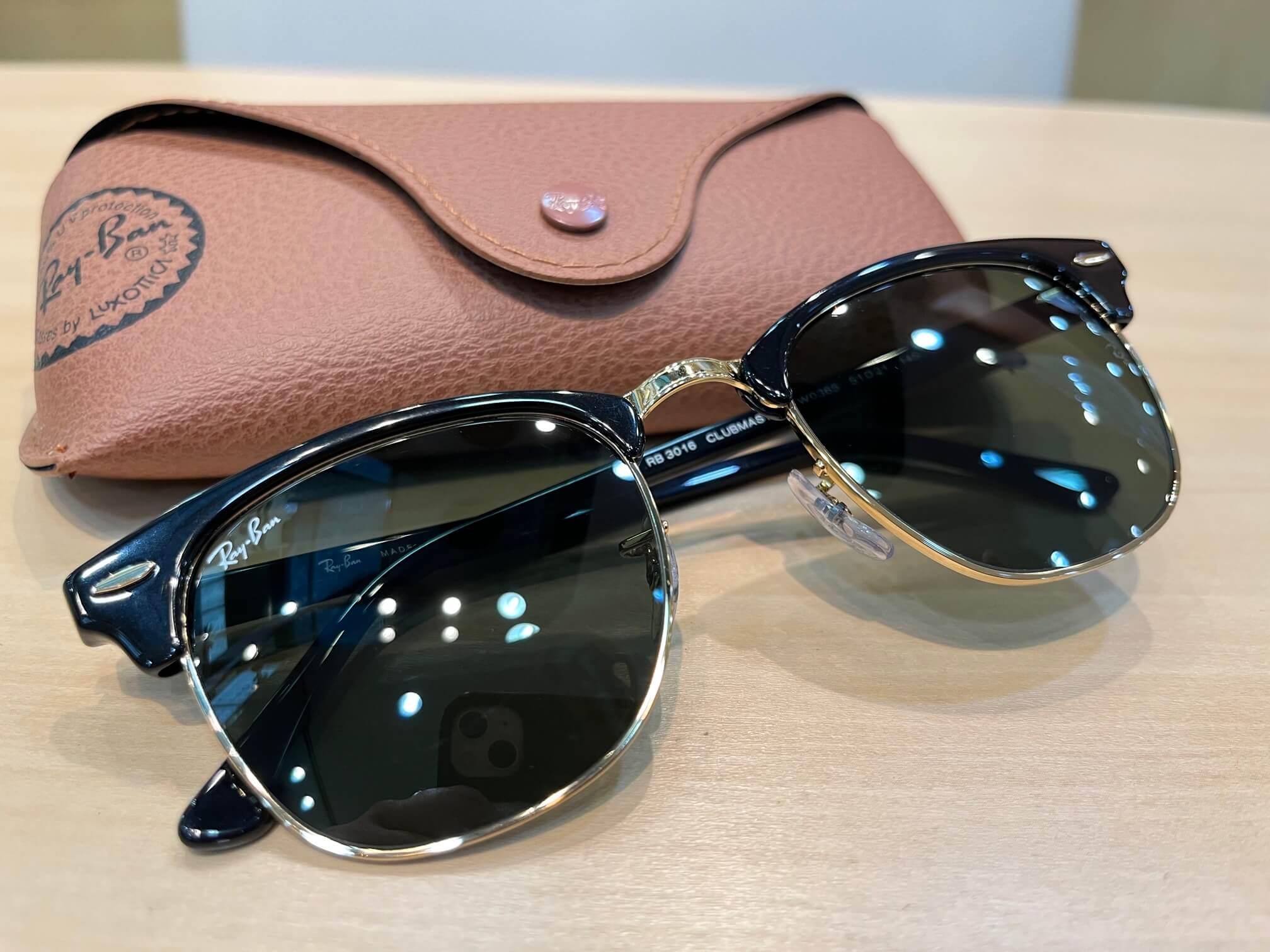 熱い販売 クラブマスター RayBan サングラス Ray-Ban サングラス