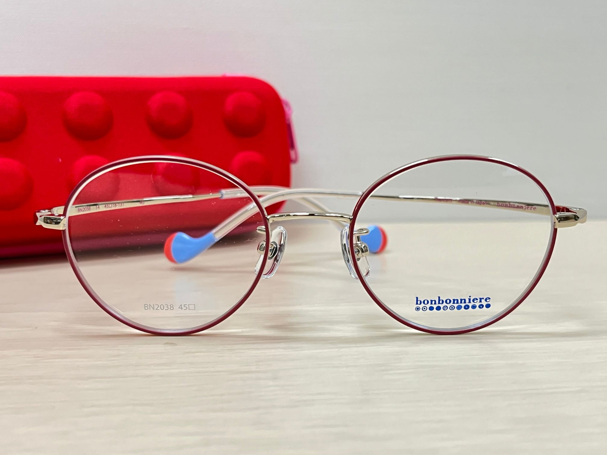 ボンボニエールBN2038子供用メガネのサトー佐藤眼鏡店福岡県飯塚市イオン穂波店